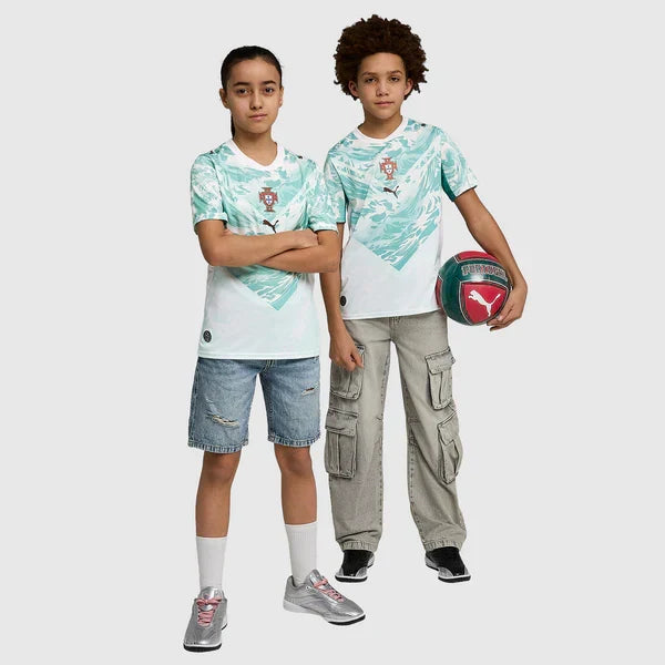 Puma Portugal 26 Older Kids' Away Jersey