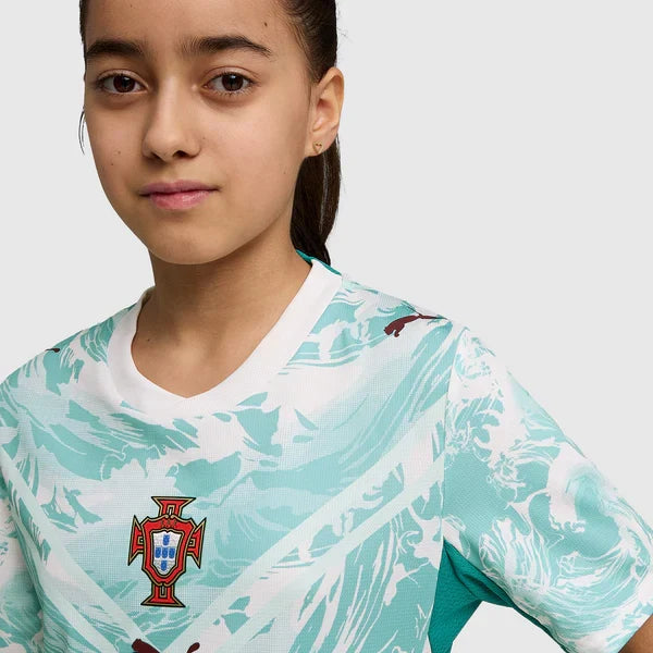 Puma Portugal 26 Older Kids' Away Jersey