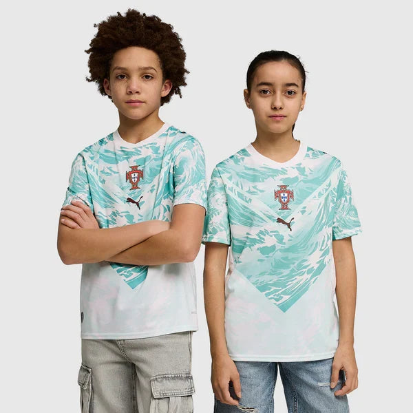 Puma Portugal 26 Older Kids' Away Jersey