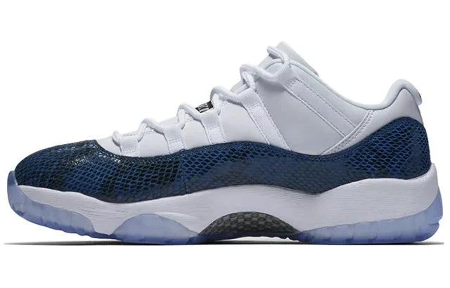 Air Jordan 11 Retro Low 'Navy Snakeskin'