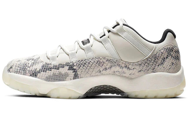 Air Jordan 11 Retro Low 'Light Bone Snakeskin'