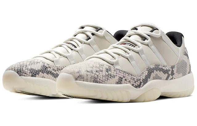 Air Jordan 11 Retro Low 'Light Bone Snakeskin'