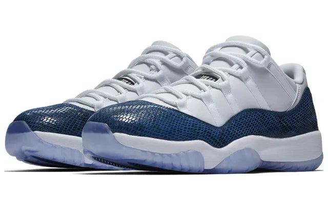 Air Jordan 11 Retro Low 'Navy Snakeskin'