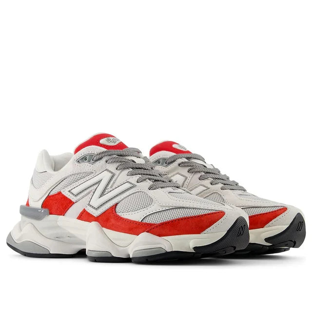 New Balance 9060 'Grey Reflection True Red'