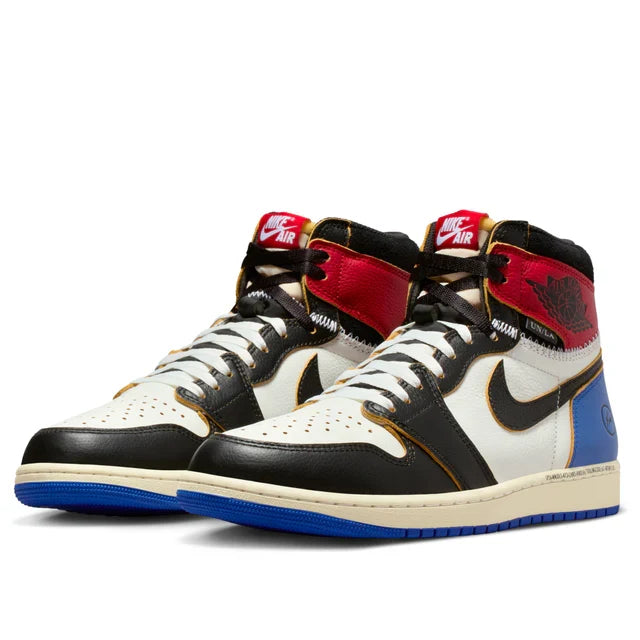 Air Jordan 1 Retro High x Fragment x Union LA OG SP 'Varsity Red Sport Royal'