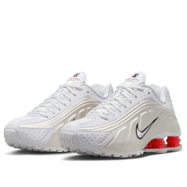 Nike Women's Shox R4 'White Phantom Picante Red'