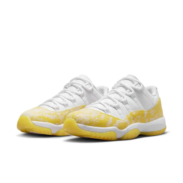 Air Jordan 11 Women's Retro Low 'Yellow Snakeskin'