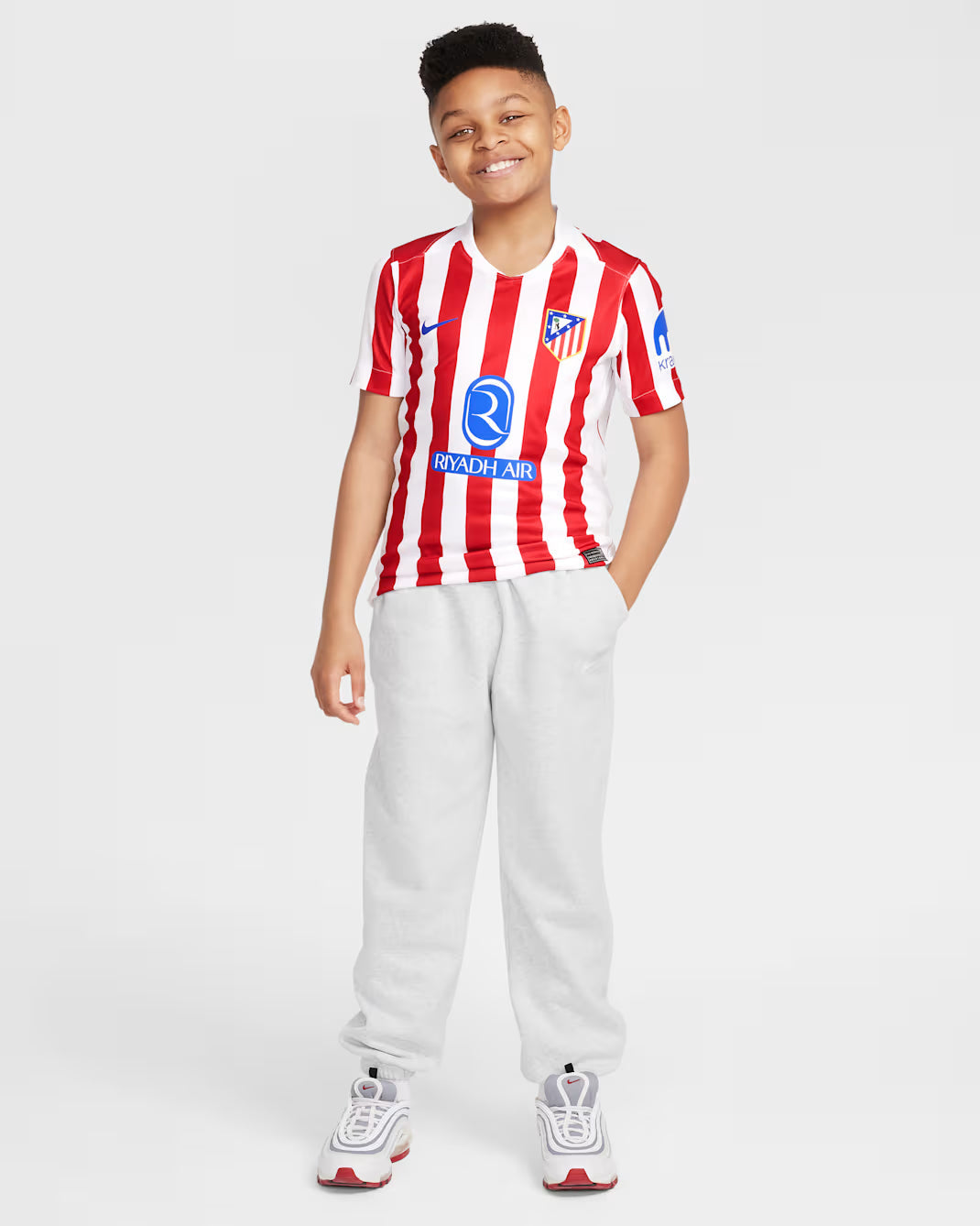Nike Atlético Madrid 2025/26 Older Kids' Home Dri-FIT Football Shirt