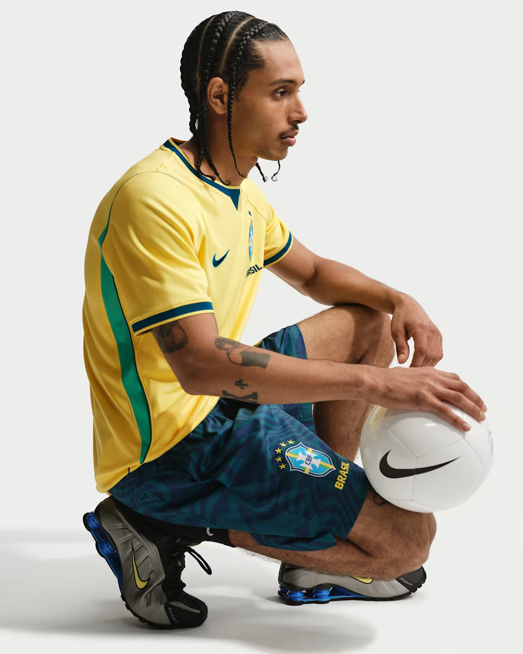Nike Brazil Men's 2026 Home Dri-FIT Football Shirt