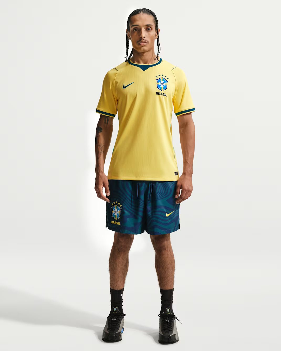 Nike Brazil Men's 2026 Home Dri-FIT Football Shirt