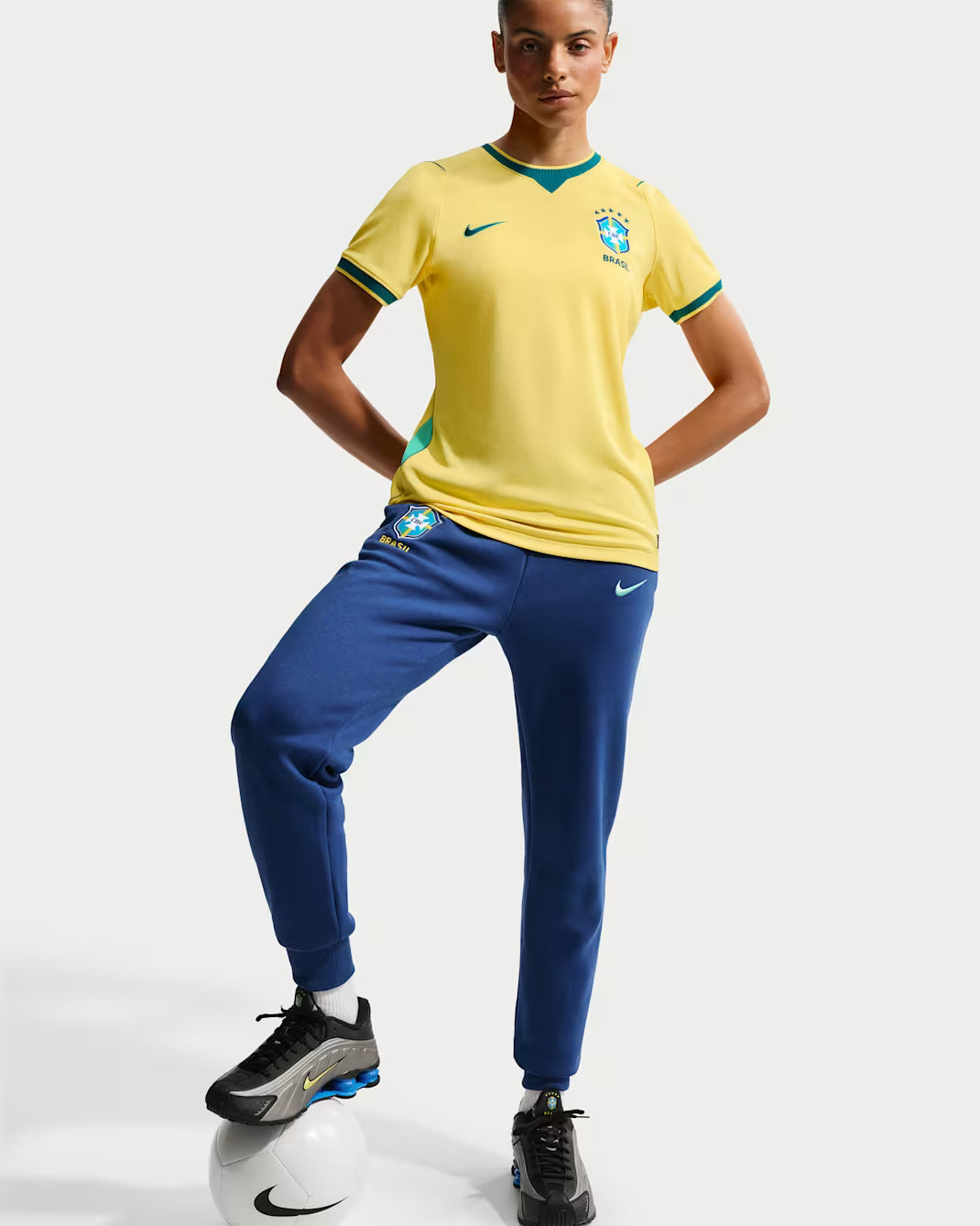 Nike Brazil Women's 2026 Home Dri-FIT Football Shirt