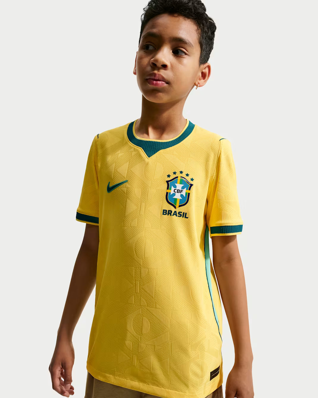 Nike Brazil Older Kids' 2026 Home Dri-FIT Football Shirt
