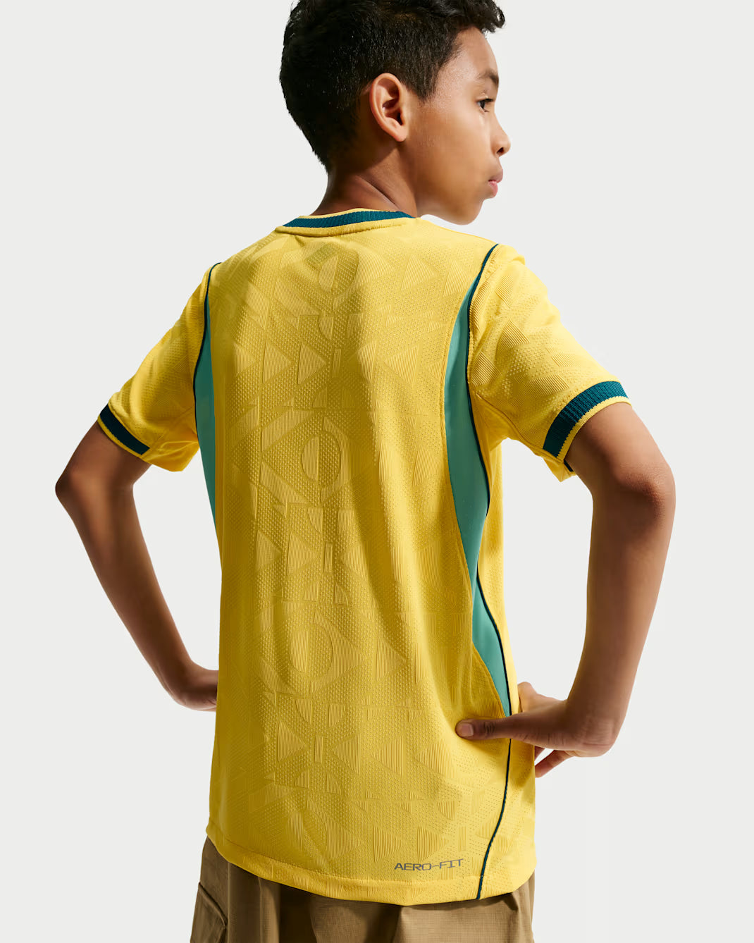 Nike Brazil Older Kids' 2026 Home Dri-FIT Football Shirt