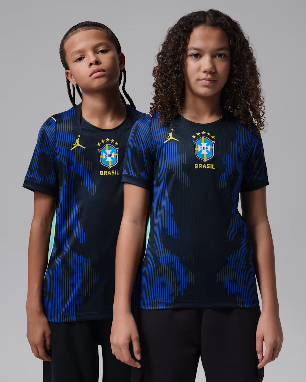 Jordan Brazil Older Kids' 2026 Away Dri-FIT Football Shirt