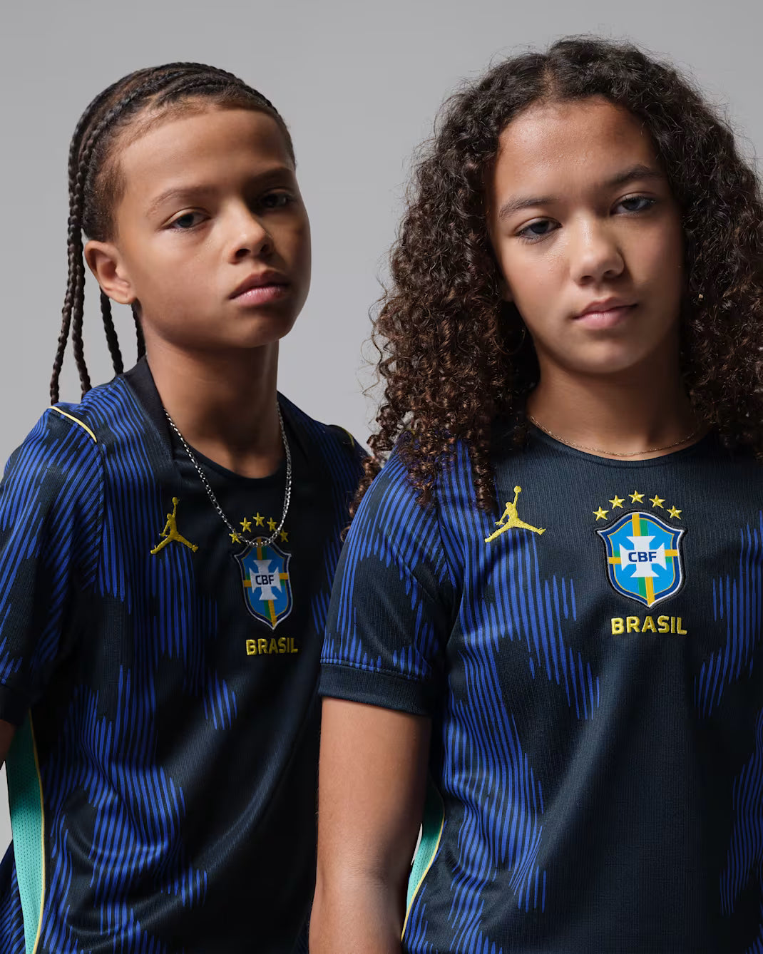 Jordan Brazil Older Kids' 2026 Away Dri-FIT Football Shirt