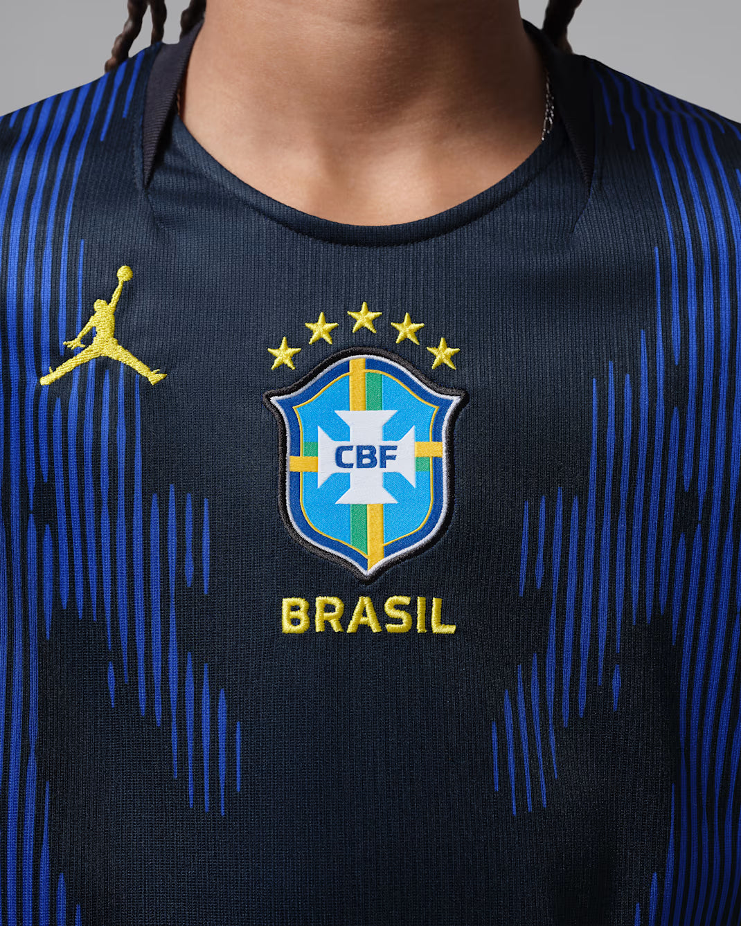 Jordan Brazil Older Kids' 2026 Away Dri-FIT Football Shirt