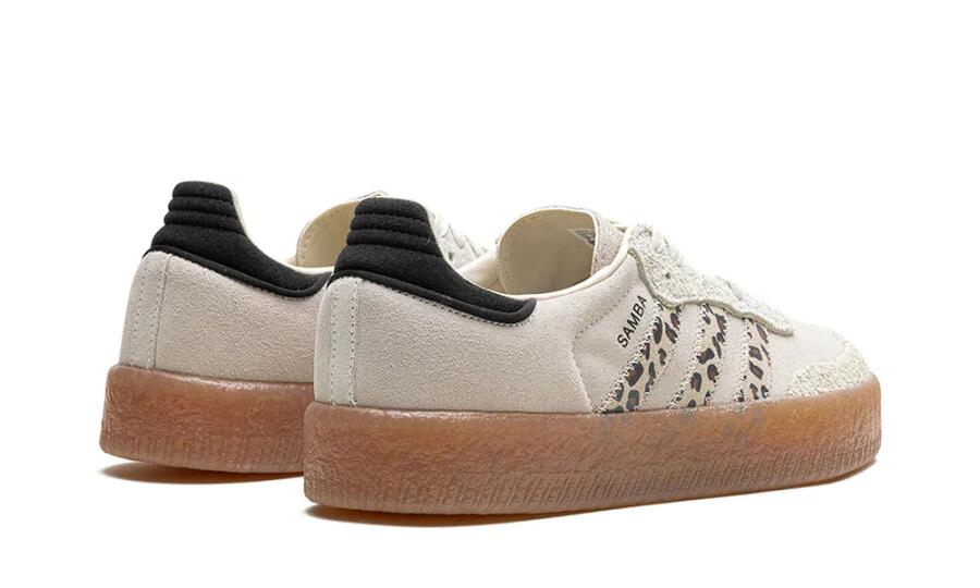 Adidas Women's Sambae 'Leopard Off White'