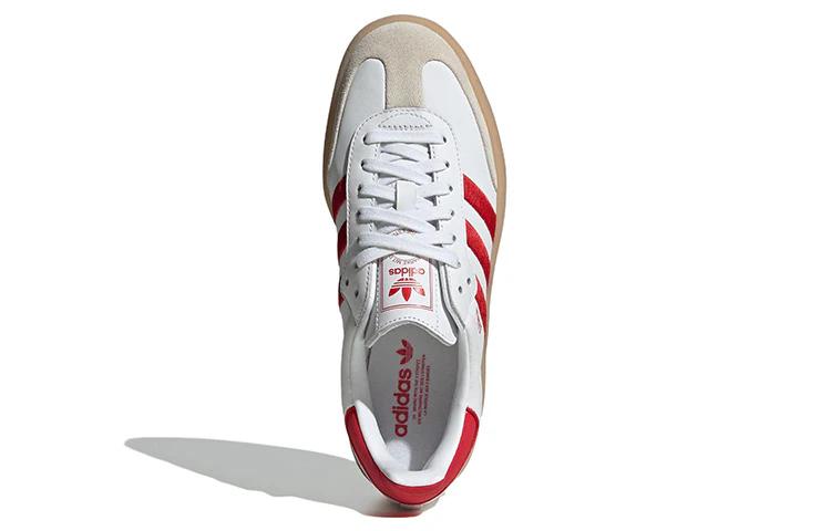 Adidas Women's Sambae 'White Better Scarlet Gum'