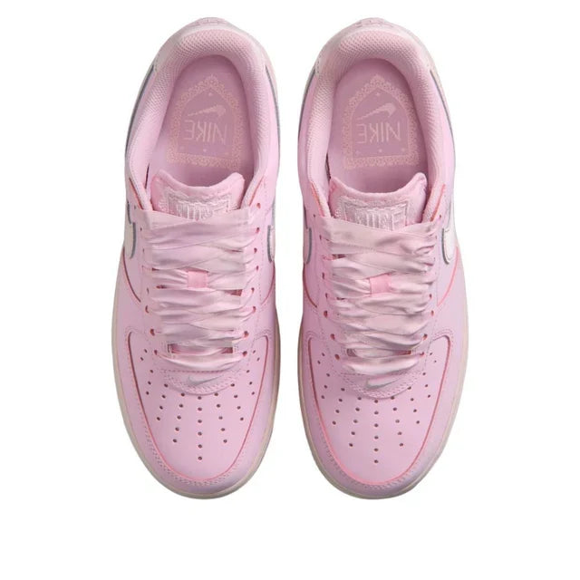Nike Women's Air Force 1 Low 'Ribbon Lace Foam Pink'