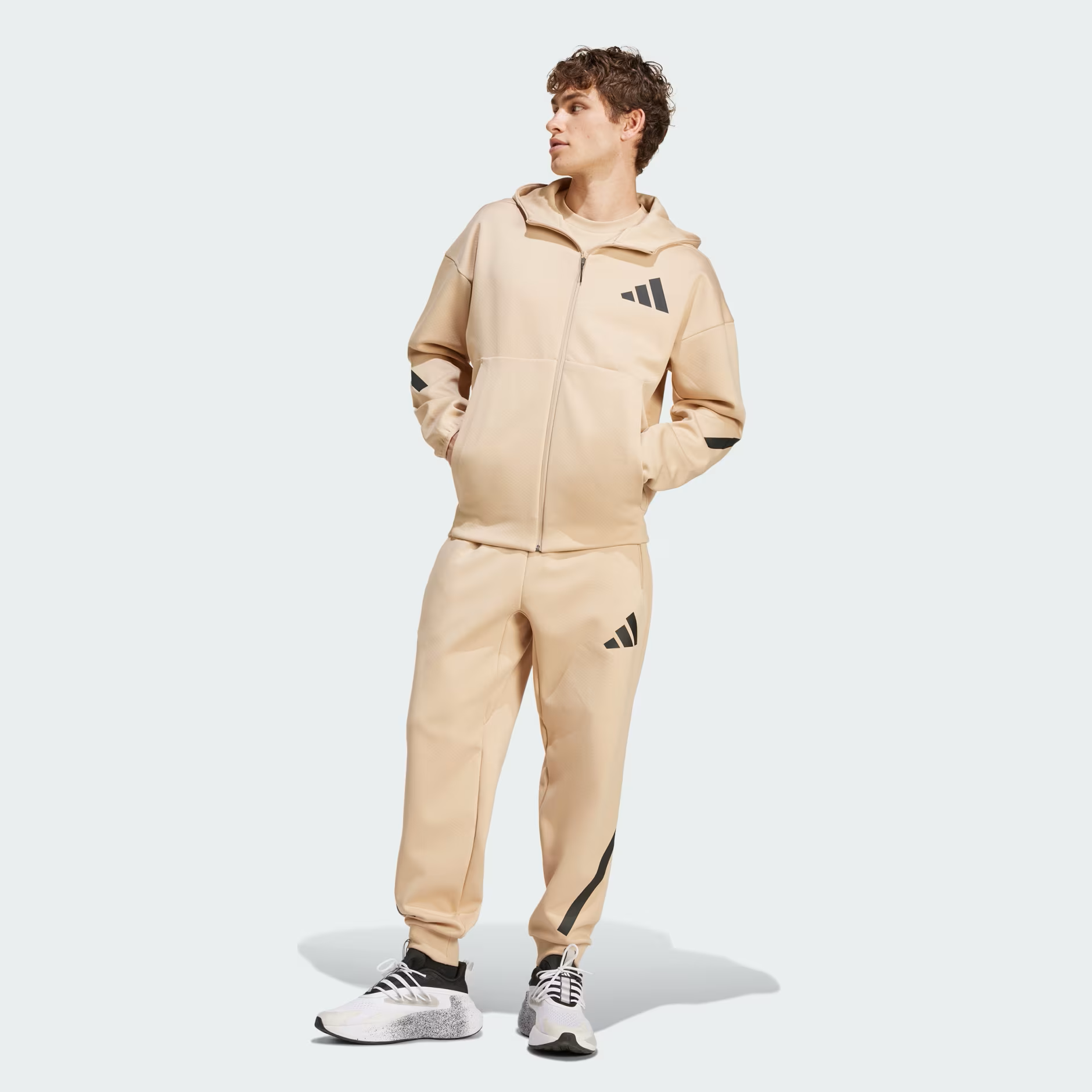 Adidas Z.N.E. Full-Zip Hooded Track Jacket