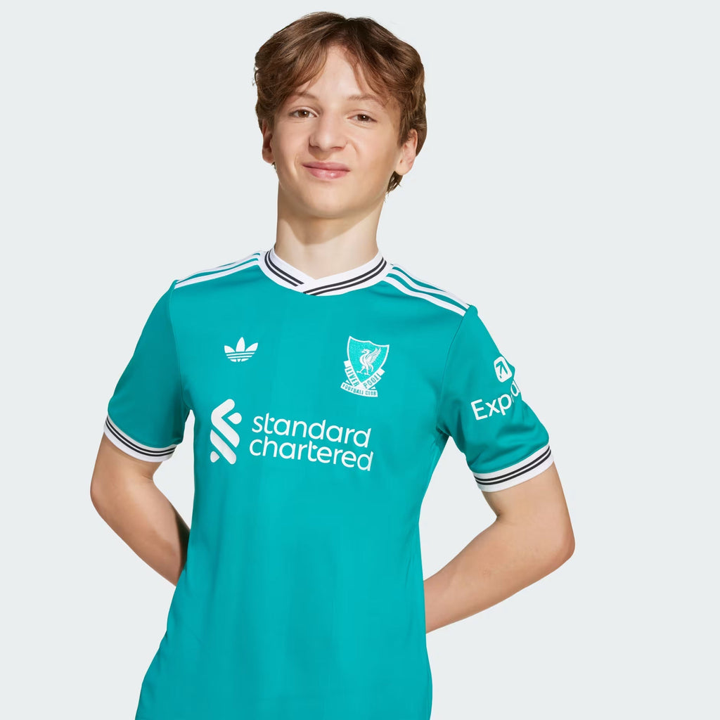 Adidas Liverpool FC 25/26 Older Kids' Third Jersey