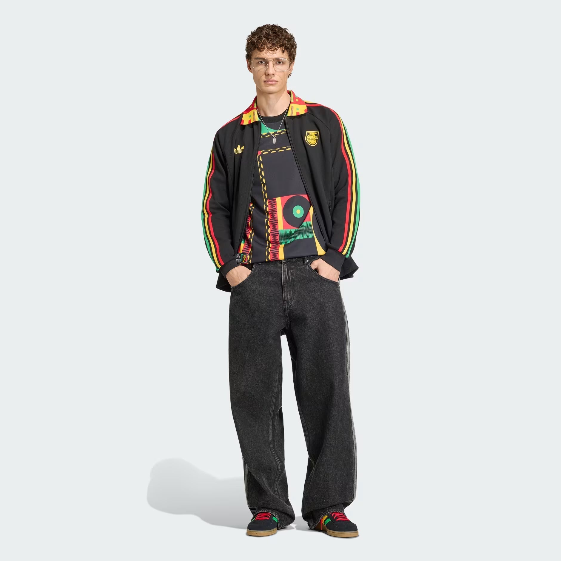 Adidas Jamaica x Bob Marley Men's Away Anthem Jacket