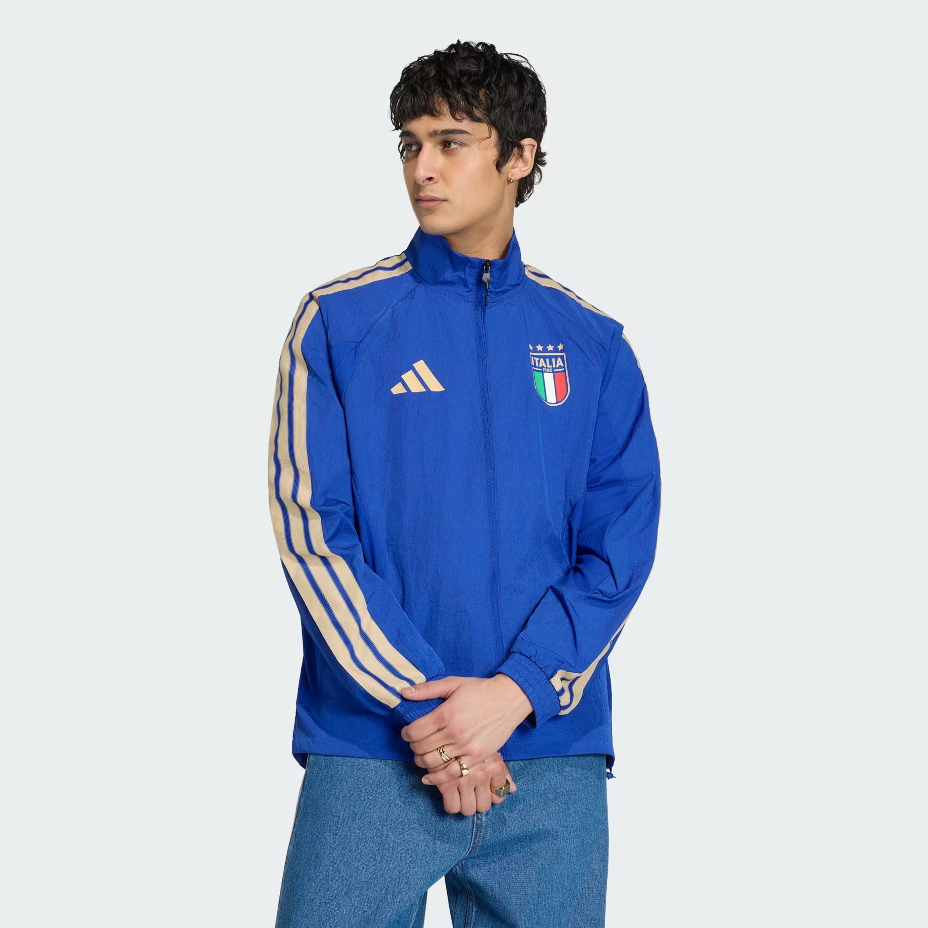 Adidas Italy Men's Home Anthem Jacket