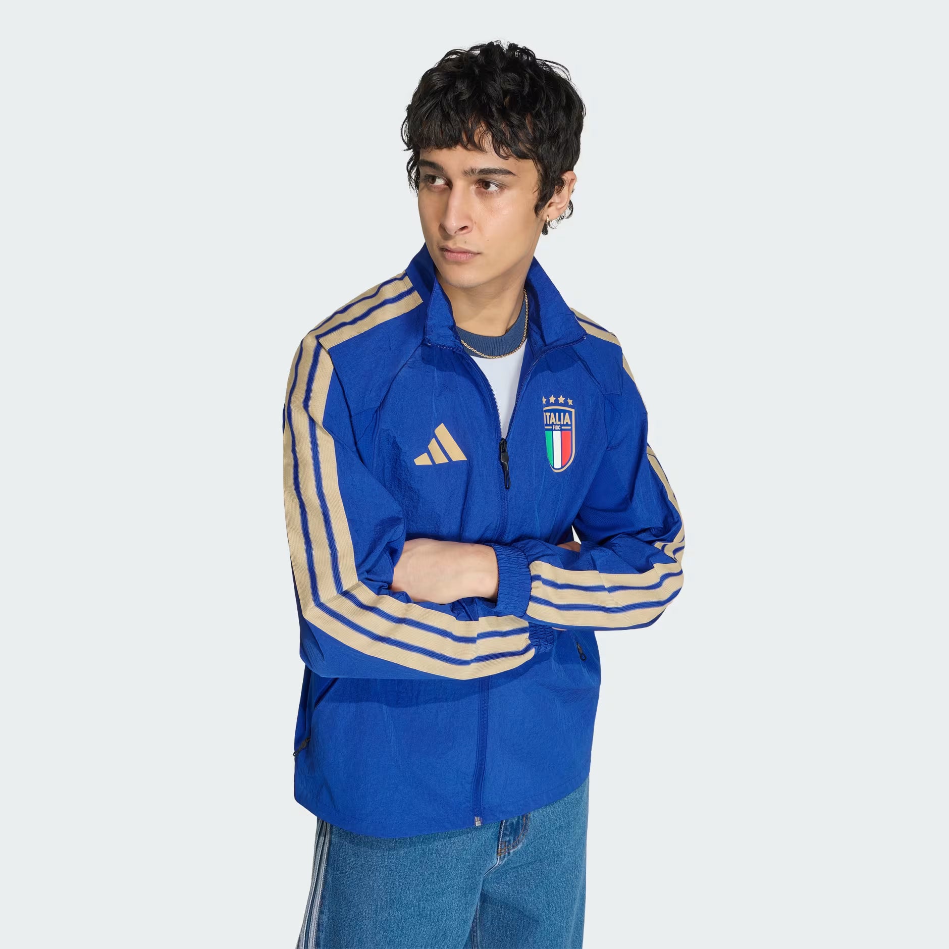 Adidas Italy Men's Home Anthem Jacket