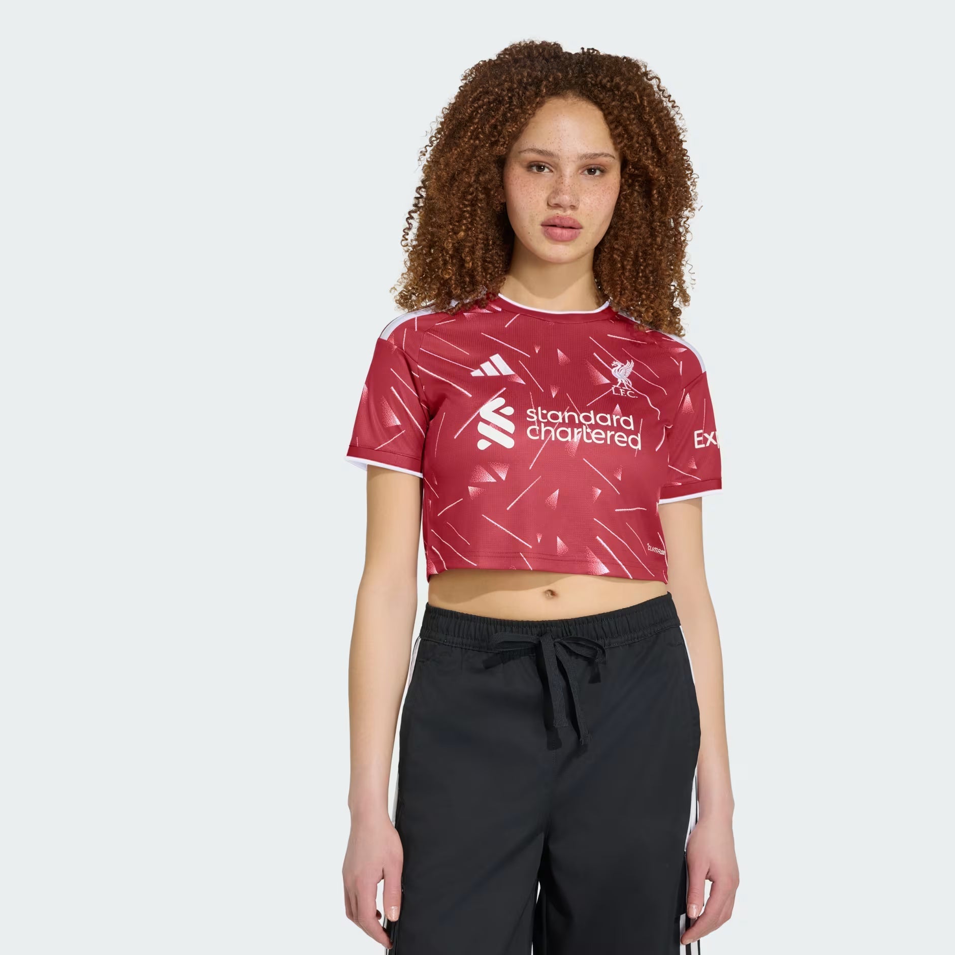 Adidas Liverpool FC 26/27 Women's Home Cropped Jersey