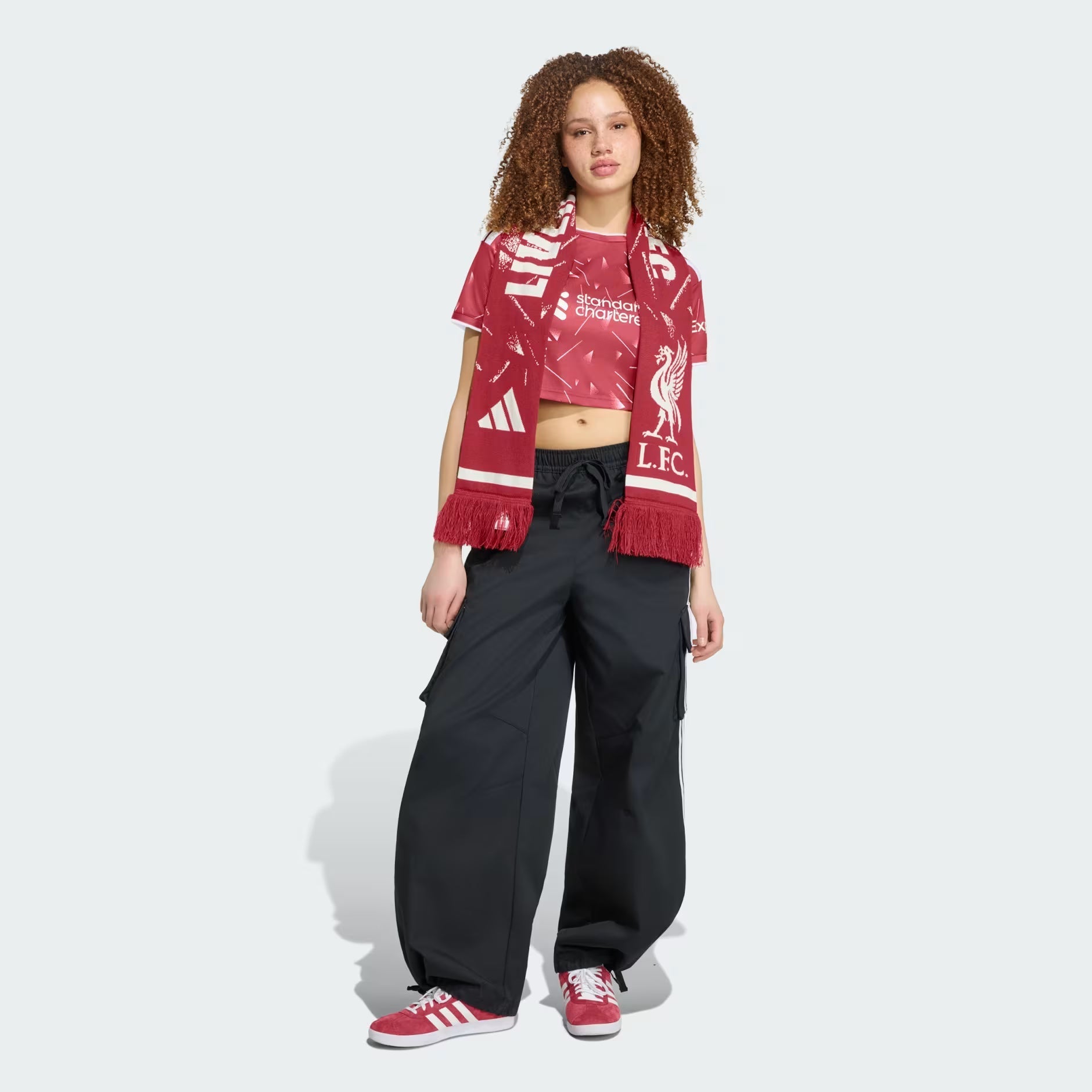 Adidas Liverpool FC 26/27 Women's Home Cropped Jersey