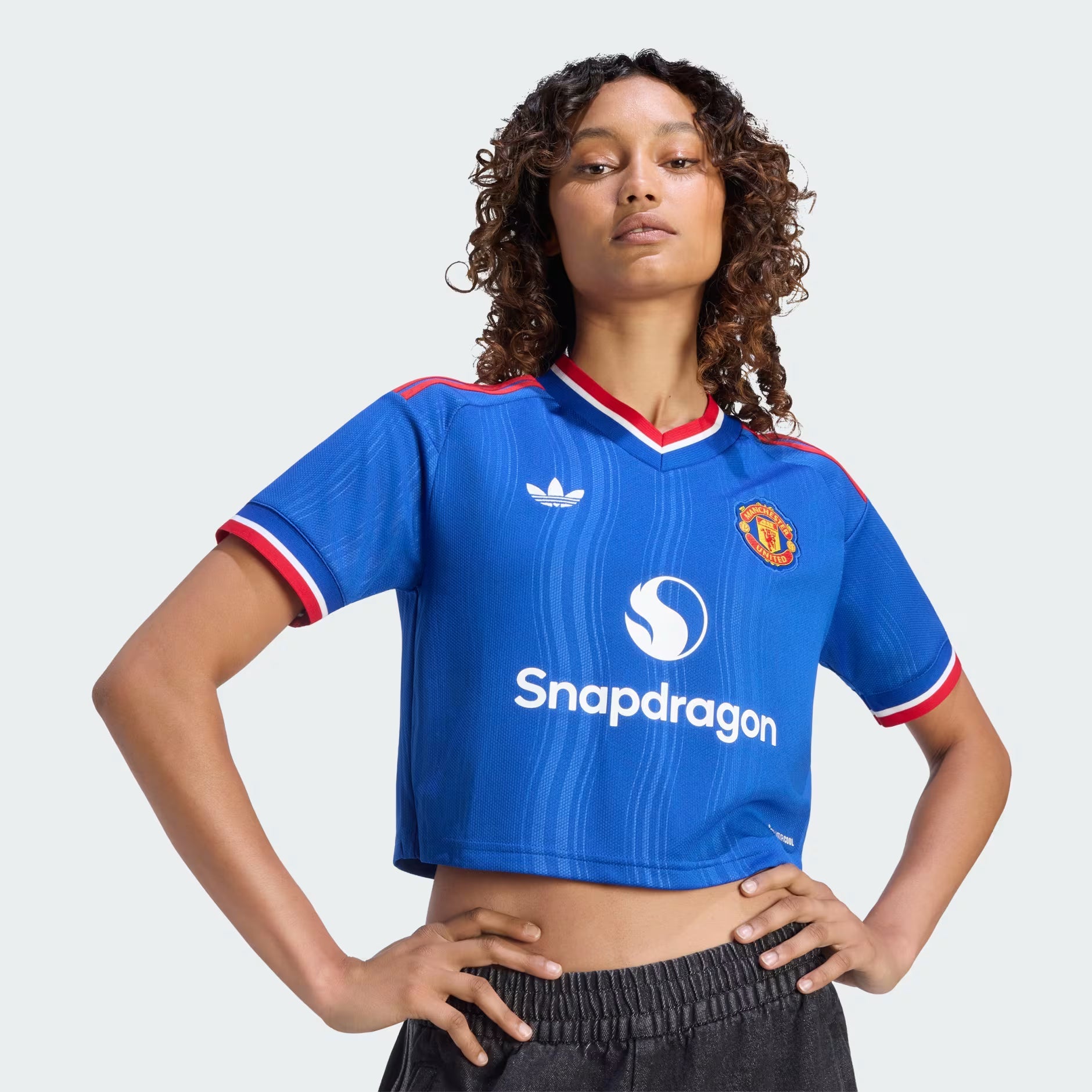 Adidas Manchester United 26/27 Women's Away Cropped Jersey