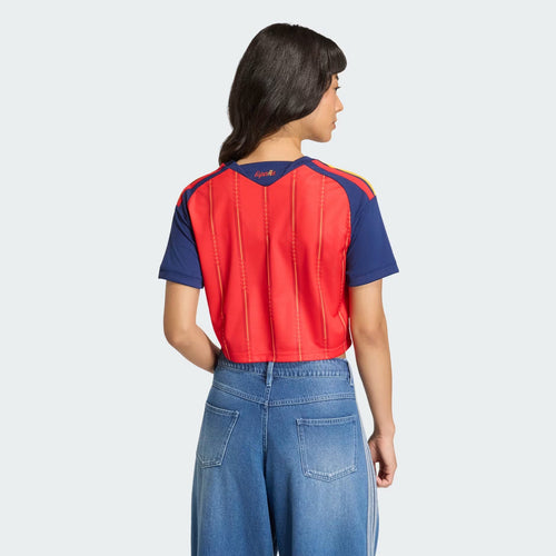 Adidas Spain 26 Women's Home Cropped Jersey