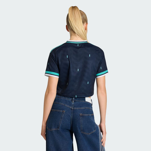 Adidas Germany 26 Women's Away Cropped Jersey