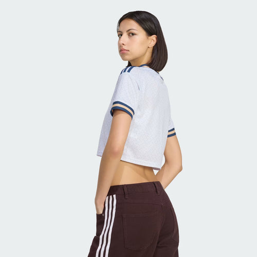 Adidas Italy 26 Women's Away Cropped Jersey