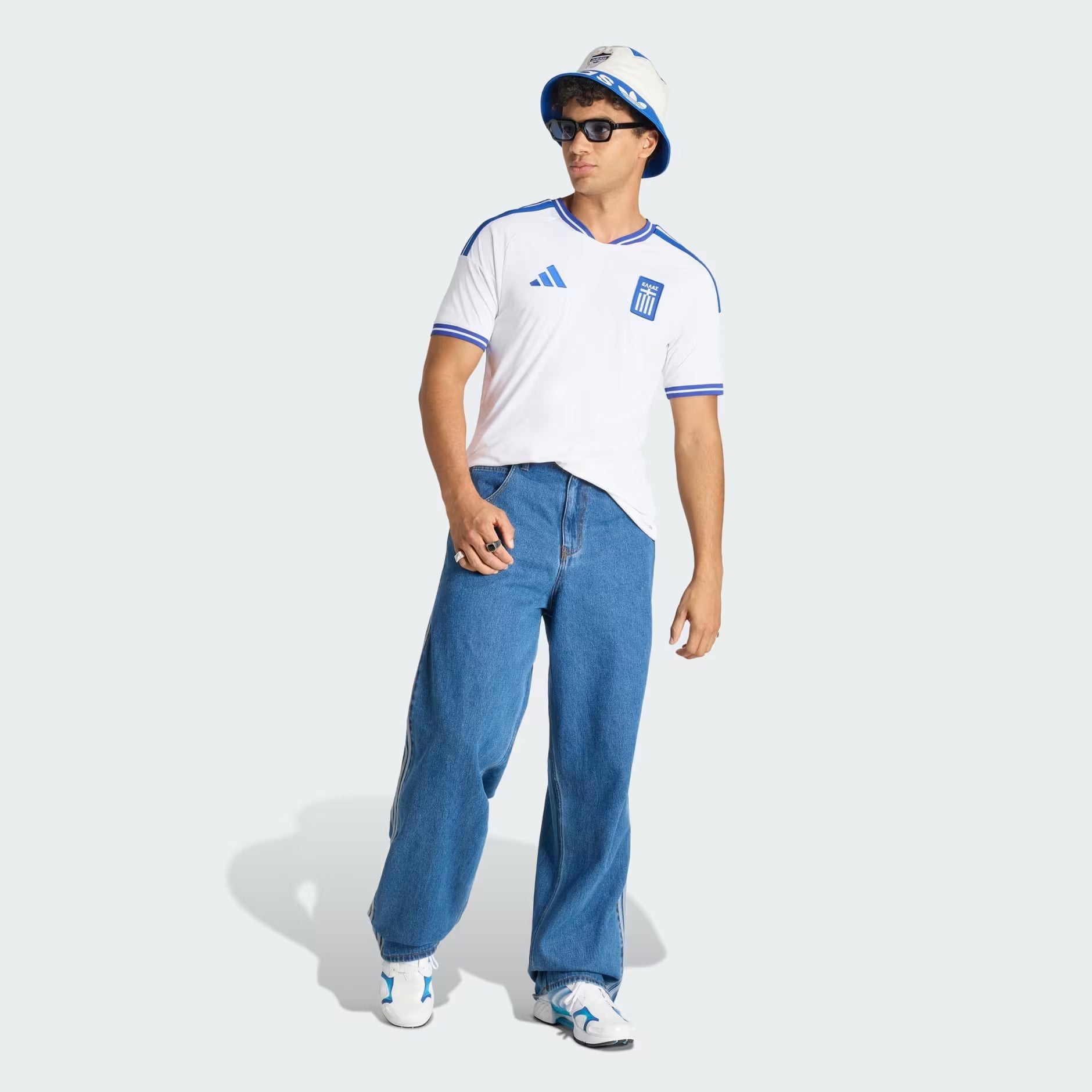 Adidas Greece 26 Men's Home Jersey