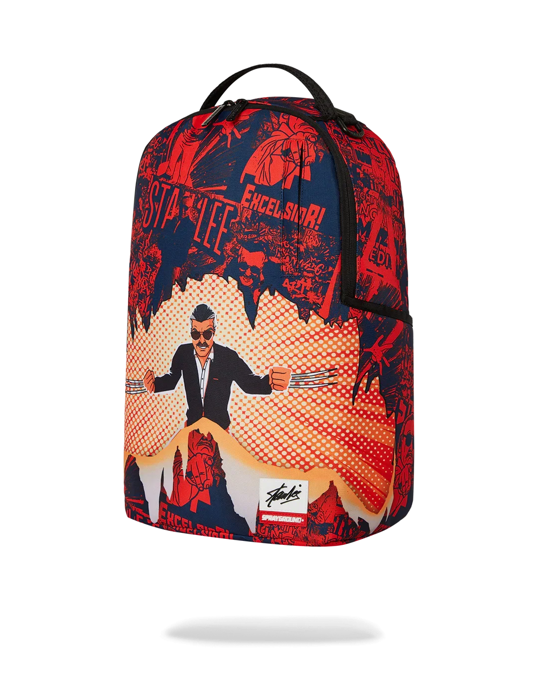 SPRAYGROUND STAN LEE COLLAB BACKPACK - IF YOU CAN'T FIND A HERO, BE ONE