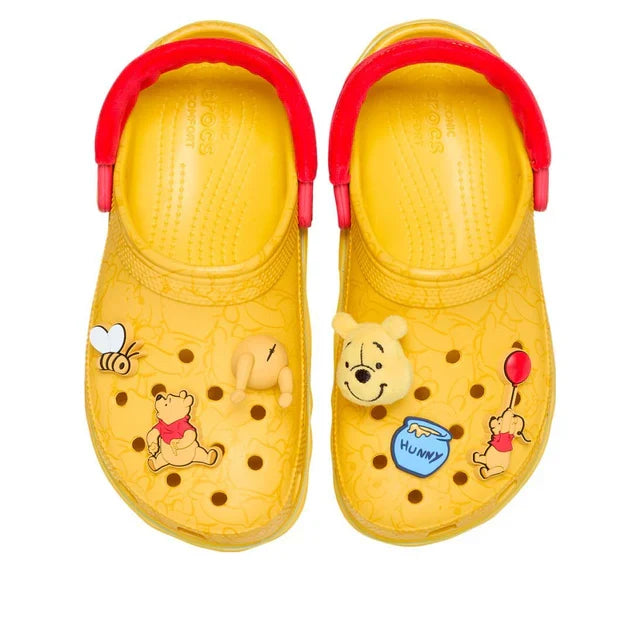 Crocs x Disney Winnie the Pooh Classic Platform Clog 'Yellow Red'