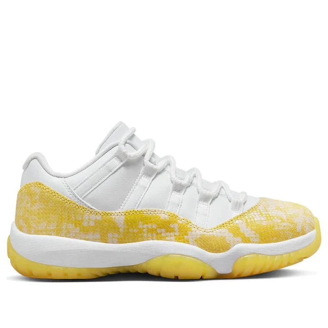 Air Jordan 11 Women's Retro Low 'Yellow Snakeskin'